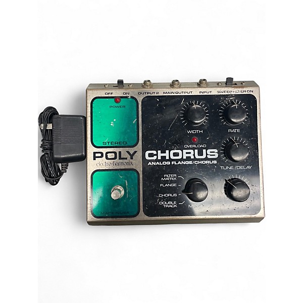 Used Electro-Harmonix POLY CHORUS Effect Pedal