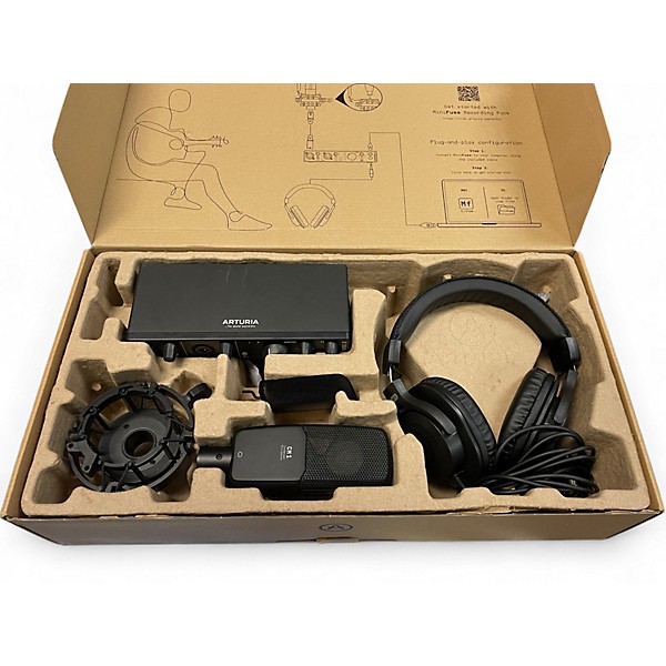 Used Arturia MiniFuse Recording Pack