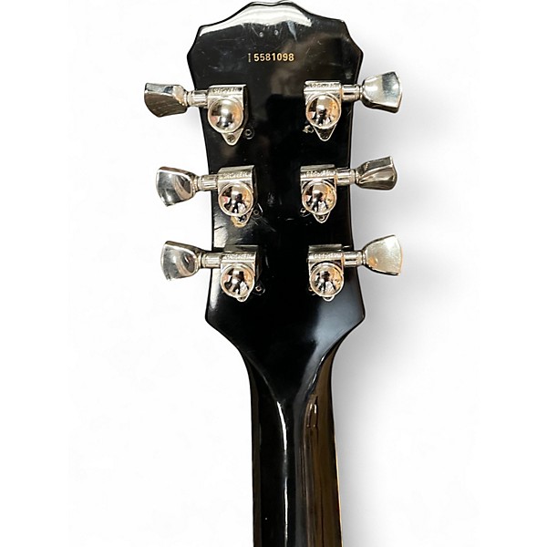 Used Epiphone Les Paul Custom Black Solid Body Electric Guitar