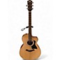 Used 2022 Taylor 114CE Natural Acoustic Electric Guitar thumbnail