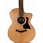 Used 2022 Taylor 114CE Natural Acoustic Electric Guitar