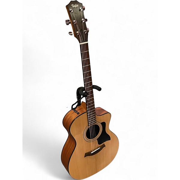 Used 2022 Taylor 114CE Natural Acoustic Electric Guitar