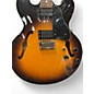 Used Washburn HB35 Tobacco Burst Hollow Body Electric Guitar