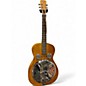 Used Dobro Hound Dog Deluxe Round Neck Natural Resonator Guitar thumbnail