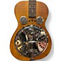 Used Dobro Hound Dog Deluxe Round Neck Natural Resonator Guitar