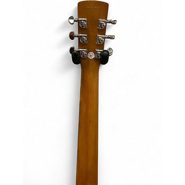 Used Dobro Hound Dog Deluxe Round Neck Natural Resonator Guitar