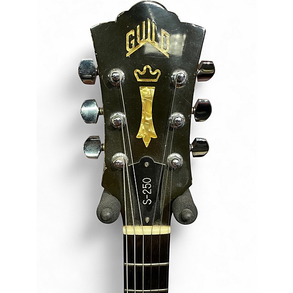 Vintage 1975 Guild S-250 Merlot Solid Body Electric Guitar