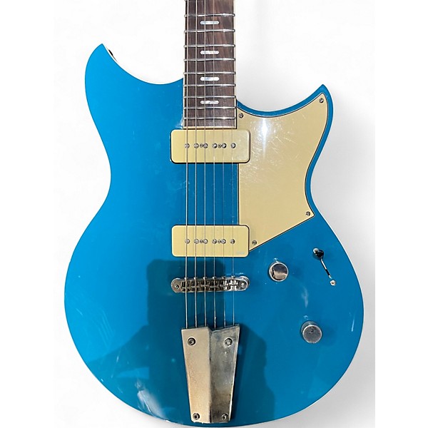 Used Yamaha RSS02T Blue Solid Body Electric Guitar