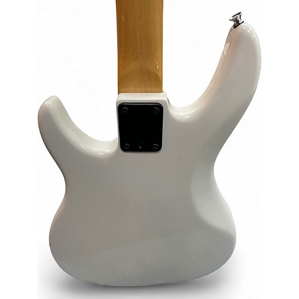 Vintage 1989 Peavey Fury White Electric Bass Guitar