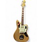 Used Squier FSR Classic Vibe '70s Jaguar  GOLD SPARKLE Solid Body Electric Guitar