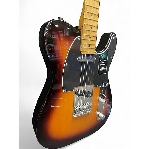Used Fender Player II Telecaster 2 Tone Sunburst Solid Body Electric Guitar