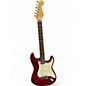 Used Fender American Deluxe Stratocaster red Solid Body Electric Guitar thumbnail