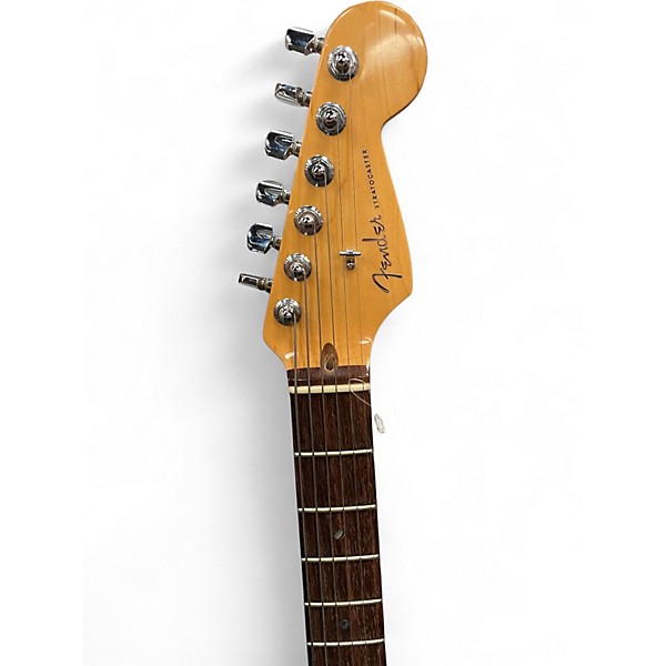 Used Fender American Deluxe Stratocaster red Solid Body Electric Guitar