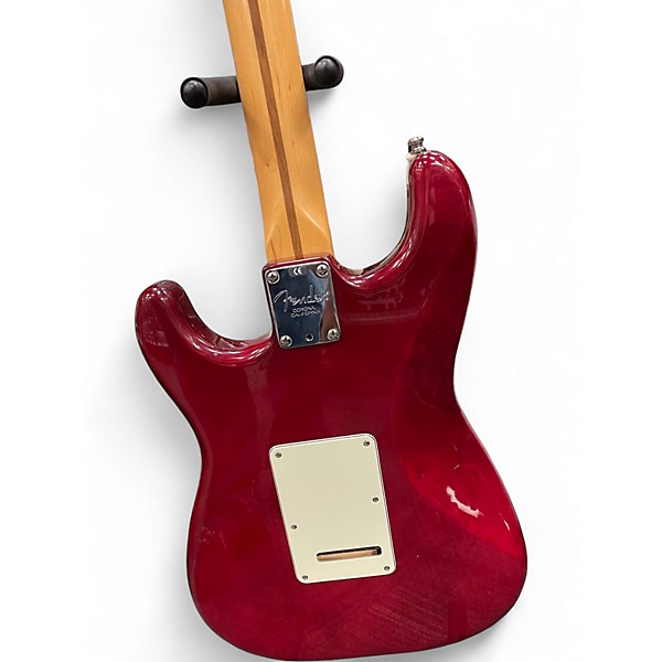 Used Fender American Deluxe Stratocaster red Solid Body Electric Guitar