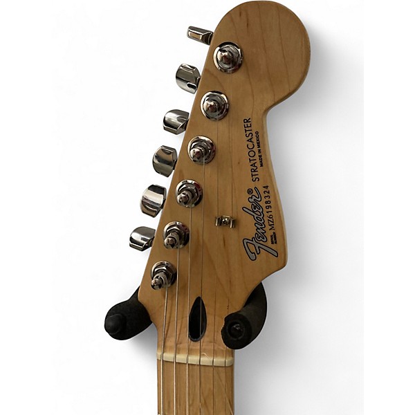 Used 2006 Fender Standard Stratocaster Black Solid Body Electric Guitar