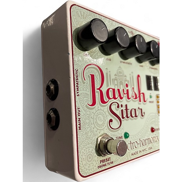 Used Electro-Harmonix Ravish Sitar Effect Pedal