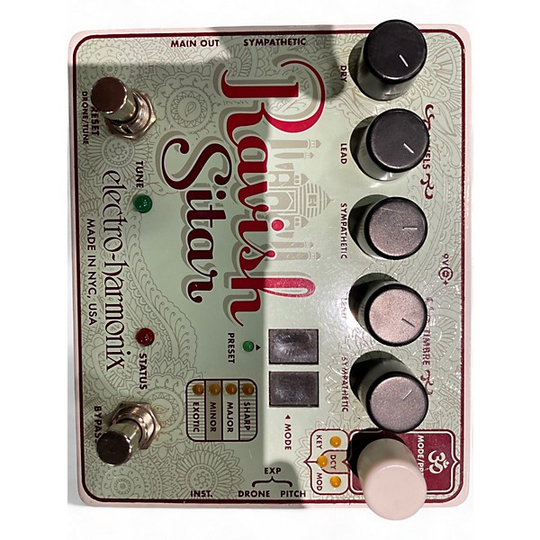 Used Electro-Harmonix Ravish Sitar Effect Pedal