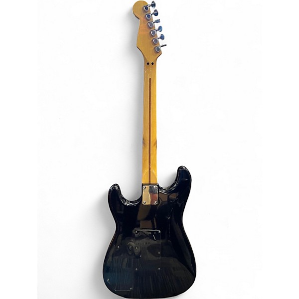 Used Squier KOREAN STRAT Black Solid Body Electric Guitar