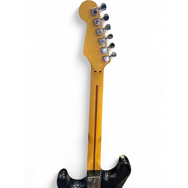 Used Squier KOREAN STRAT Black Solid Body Electric Guitar