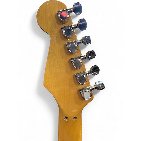 Used Squier KOREAN STRAT Black Solid Body Electric Guitar