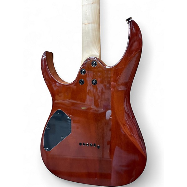 Used Ibanez GRGR221PA Aqua Burst Solid Body Electric Guitar