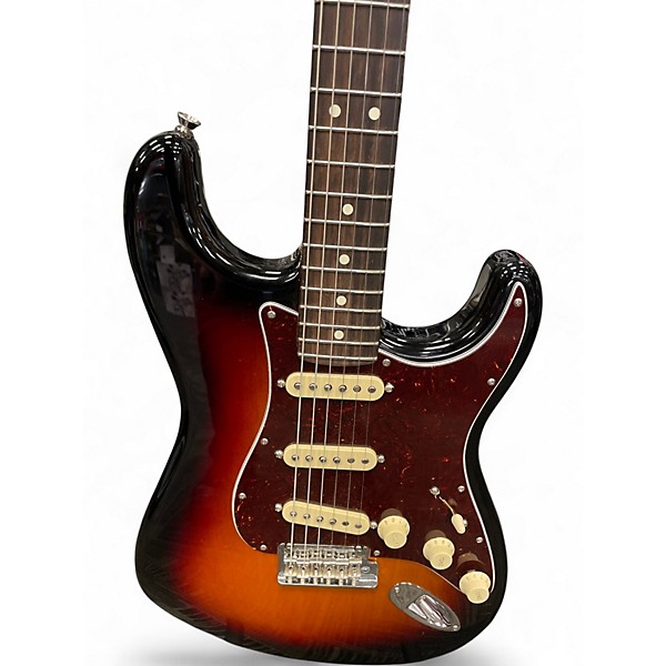 Used Fender American Professional II Stratocaster 3 Color Sunburst Solid Body Electric Guitar