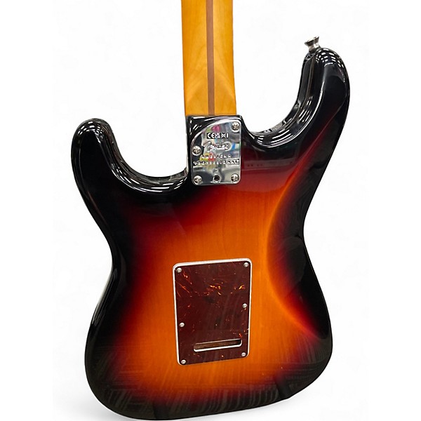 Used Fender American Professional II Stratocaster 3 Color Sunburst Solid Body Electric Guitar