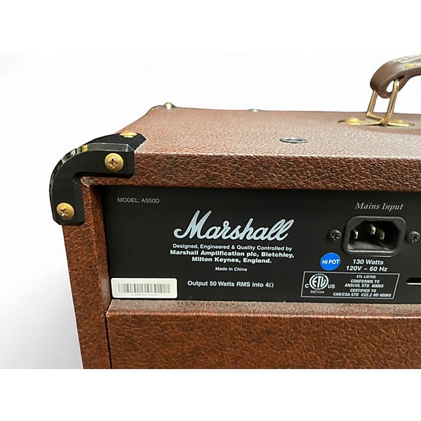 Used Marshall as50d Guitar Combo Amp
