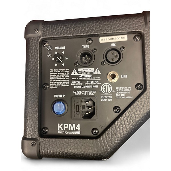 Used Kustom PA kpm4 Powered Speaker