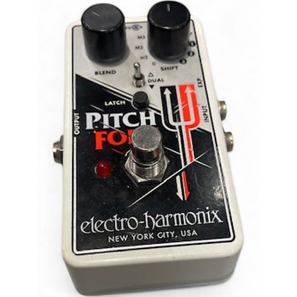 Used Electro-Harmonix Pitch Fork Polyphonic Pitch Shifting Effect Pedal