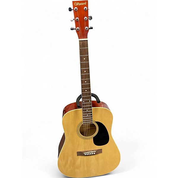 Used Ventura vwdonat Natural Acoustic Guitar