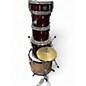 Used Gretsch Drums 5 Piece Blackhawk Red Drum Kit
