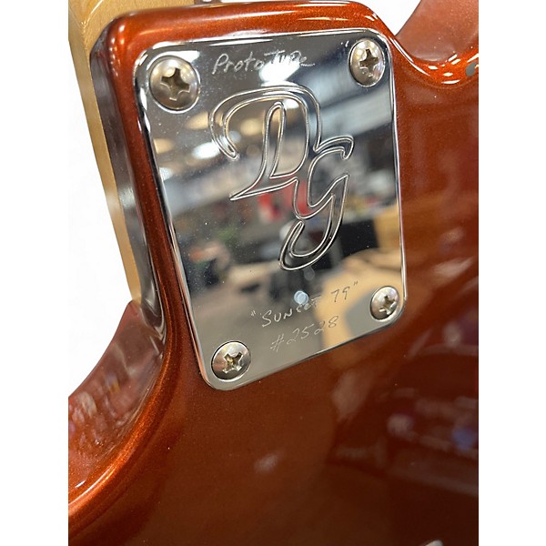 Used Don Grosh sunset 79 Orange Solid Body Electric Guitar