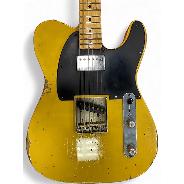 Used LsL Instruments BAD BONE I Butterscotch Solid Body Electric Guitar