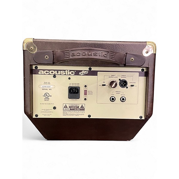 Used Acoustic A20 20W Acoustic Guitar Combo Amp