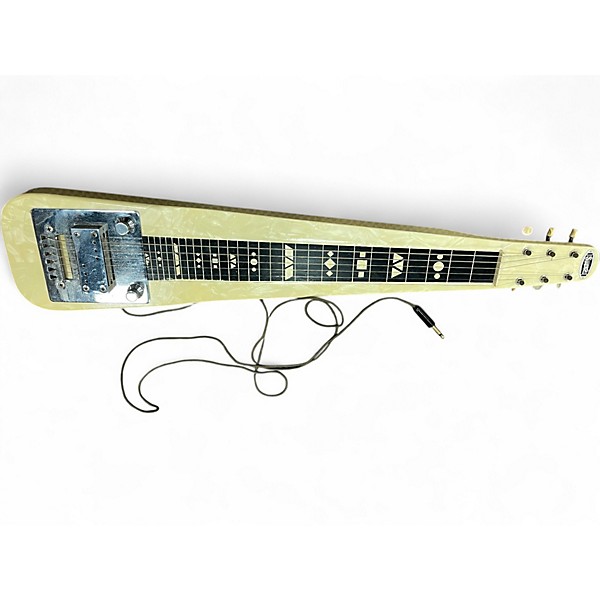 Vintage 1950s Supro COMET Pearl White Lap Steel