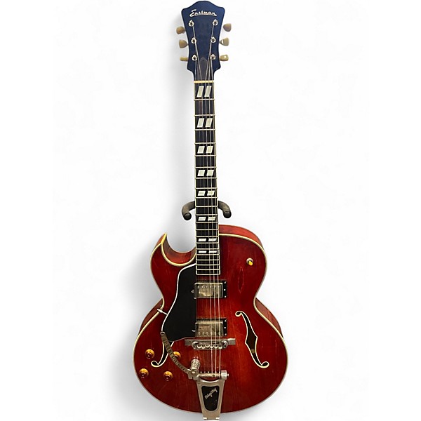 Used Eastman AR372CEL Red Electric Guitar