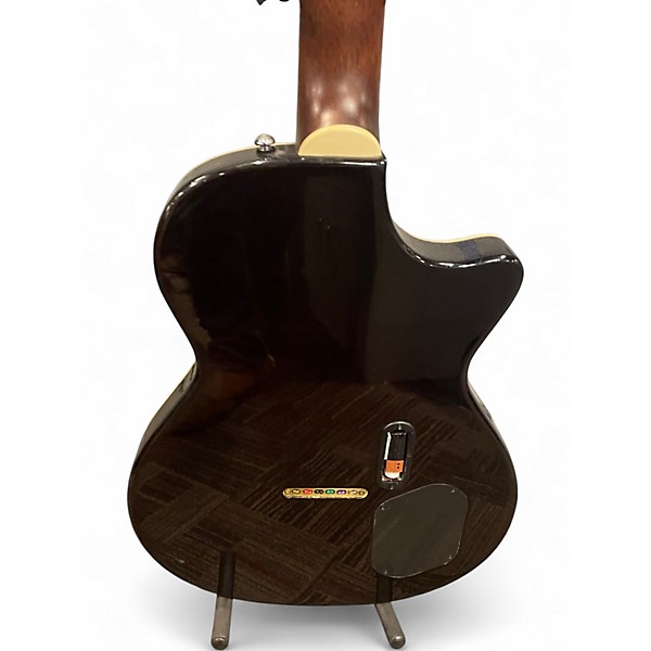 Used Crafter Guitars SAT-12L Sunburst Hollow Body Electric Guitar