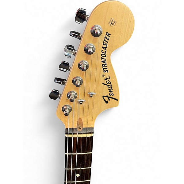 Used Fender Standard Stratocaster Honey Blonde Solid Body Electric Guitar