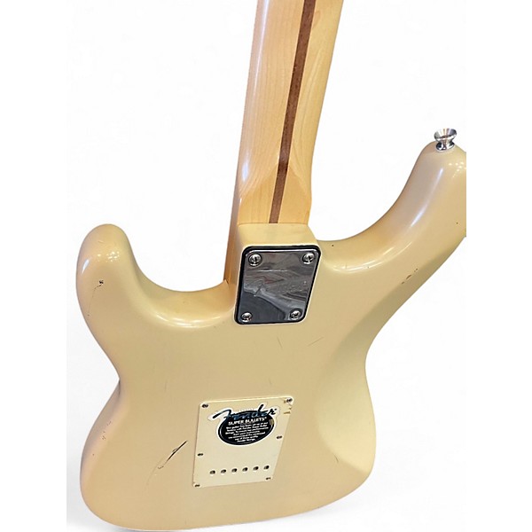 Used Fender Standard Stratocaster Honey Blonde Solid Body Electric Guitar