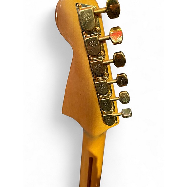 Vintage 1981 Fender Smith Gold Stratocaster pots=137-81xx play wear Gold Solid Body Electric Guitar