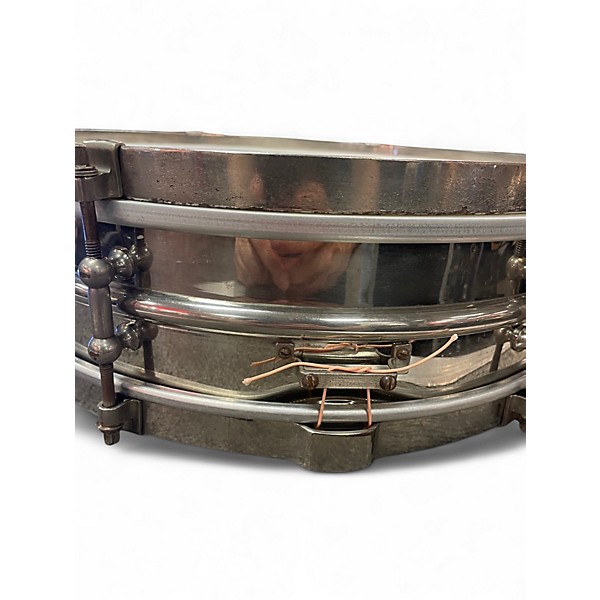 Vintage 1920s Ludwig 14in Vintage Snare Nickel on Brass Drum