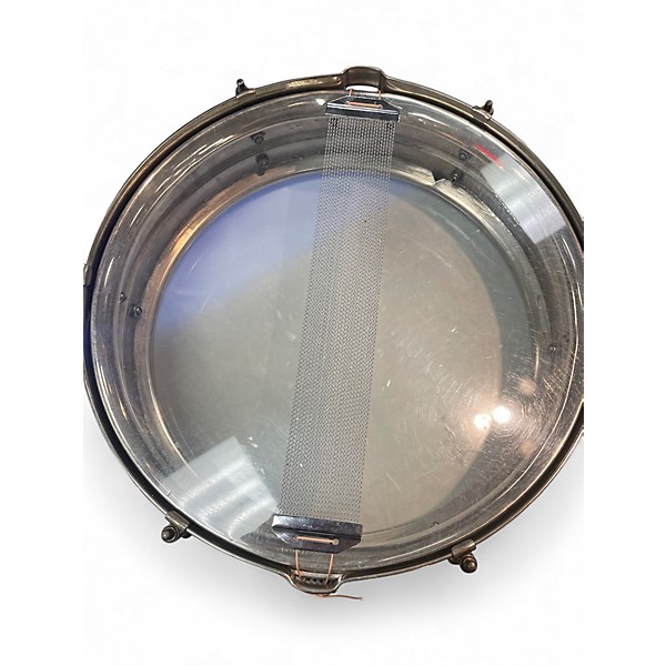Vintage 1920s Ludwig 14in Vintage Snare Nickel on Brass Drum