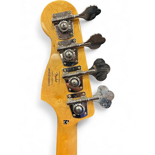 Used Squier Vintage Modified Precision Bass Lake Placid Blue Electric Bass Guitar