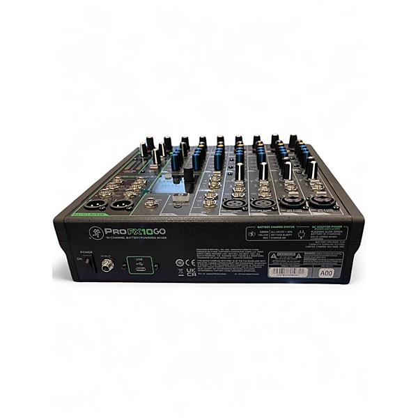 Used Mackie PROFX10 GO Unpowered Mixer