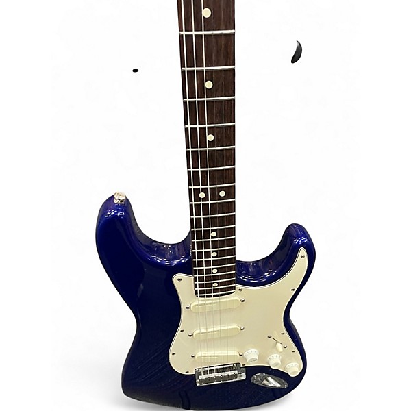 Vintage 1990s Fender STRATOCASTER PLUS BLUE Solid Body Electric Guitar