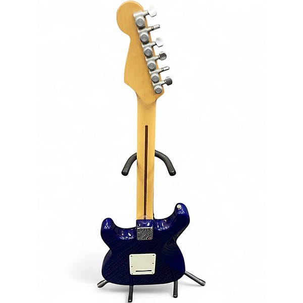 Vintage 1990s Fender STRATOCASTER PLUS BLUE Solid Body Electric Guitar