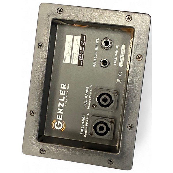 Used Genzler Amplification BA12-3 Bass Cabinet