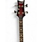 Used Schecter Guitar Research Stiletto Extreme 4 String Black Cherry Electric Bass Guitar