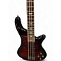Used Schecter Guitar Research Stiletto Extreme 4 String Black Cherry Electric Bass Guitar